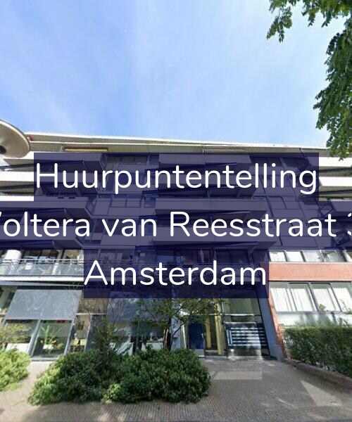 Foto gevel Huurpuntentelling voor Woltera van Reesstraat 35, Amsterdam