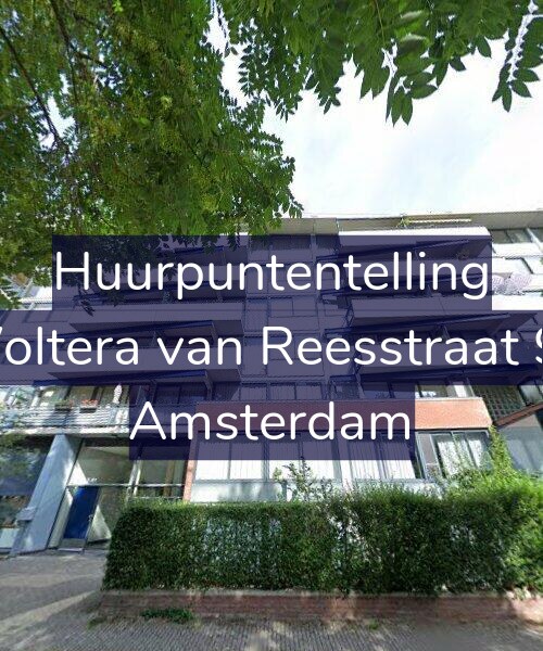 Foto gevel Huurpuntentelling voor Woltera van Reesstraat 93, Amsterdam