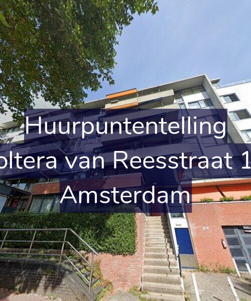 Foto gevel Huurpuntentelling voor Woltera van Reesstraat 155, Amsterdam