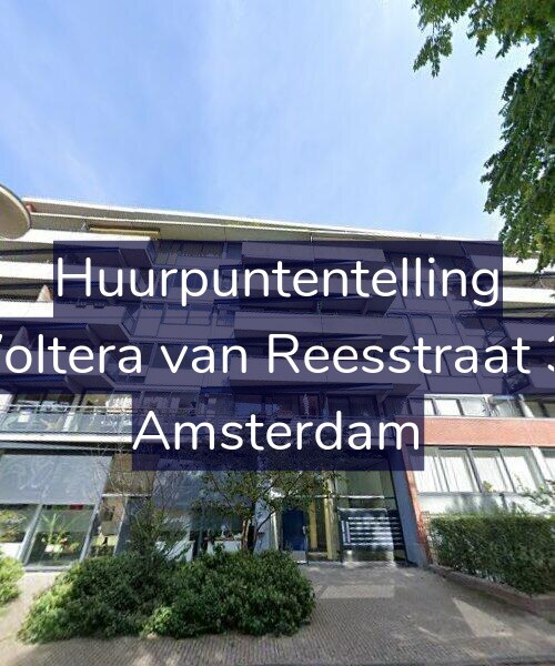 Foto gevel Huurpuntentelling voor Woltera van Reesstraat 39, Amsterdam