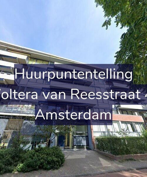 Foto gevel Huurpuntentelling voor Woltera van Reesstraat 49, Amsterdam