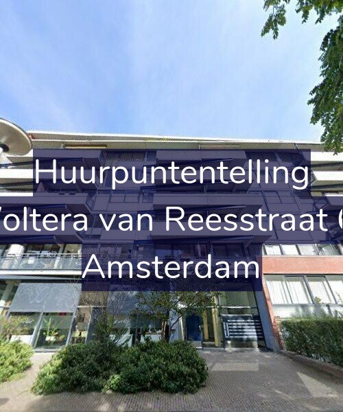 Foto gevel Huurpuntentelling voor Woltera van Reesstraat 67, Amsterdam