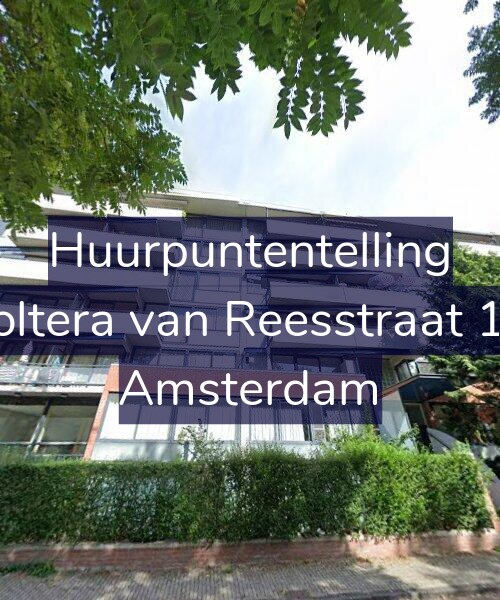 Foto gevel Huurpuntentelling voor Woltera van Reesstraat 107, Amsterdam