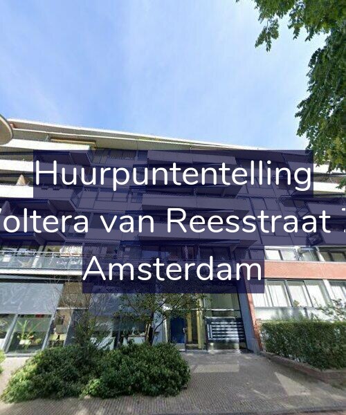 Foto gevel Huurpuntentelling voor Woltera van Reesstraat 71, Amsterdam
