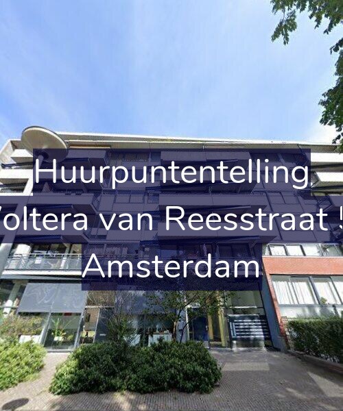 Foto gevel Huurpuntentelling voor Woltera van Reesstraat 51, Amsterdam