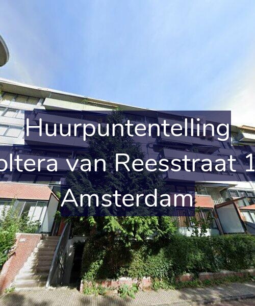 Foto gevel Huurpuntentelling voor Woltera van Reesstraat 119, Amsterdam