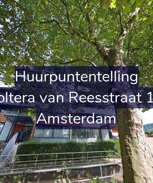 Foto gevel Huurpuntentelling voor Woltera van Reesstraat 159, Amsterdam