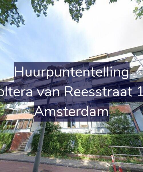 Foto gevel Huurpuntentelling voor Woltera van Reesstraat 129, Amsterdam