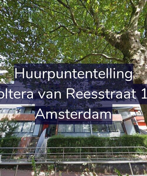 Foto gevel Huurpuntentelling voor Woltera van Reesstraat 149, Amsterdam