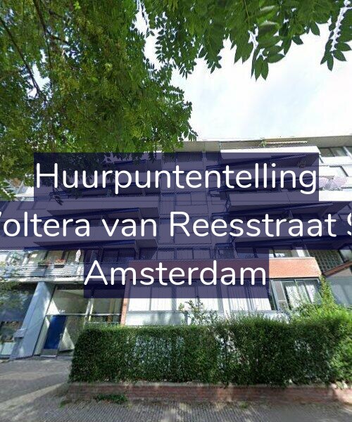Foto gevel Huurpuntentelling voor Woltera van Reesstraat 95, Amsterdam