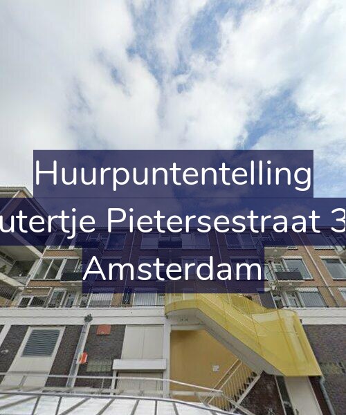 Foto gevel Huurpuntentelling voor Woutertje Pietersestraat 37-3, Amsterdam