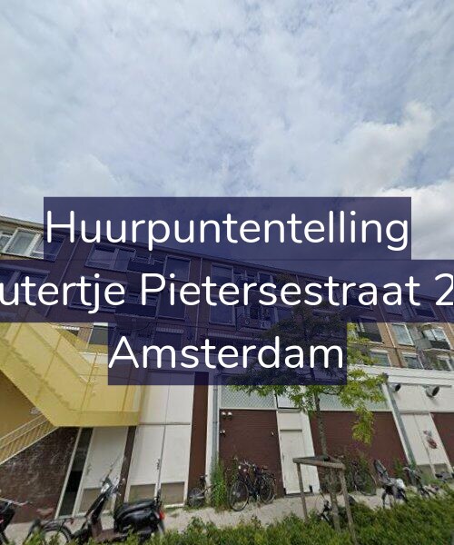 Foto gevel Huurpuntentelling voor Woutertje Pietersestraat 21-1, Amsterdam