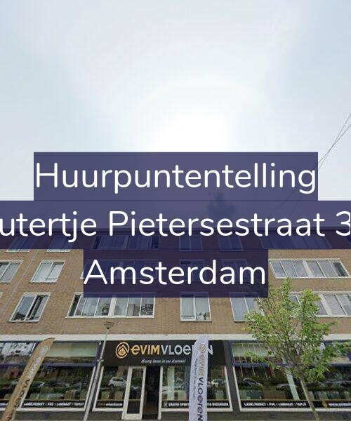 Foto gevel Huurpuntentelling voor Woutertje Pietersestraat 35-2, Amsterdam