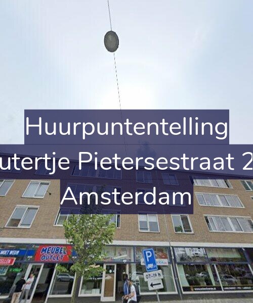 Foto gevel Huurpuntentelling voor Woutertje Pietersestraat 27-2, Amsterdam
