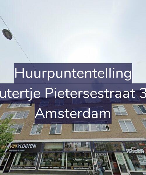 Foto gevel Huurpuntentelling voor Woutertje Pietersestraat 36-3, Amsterdam