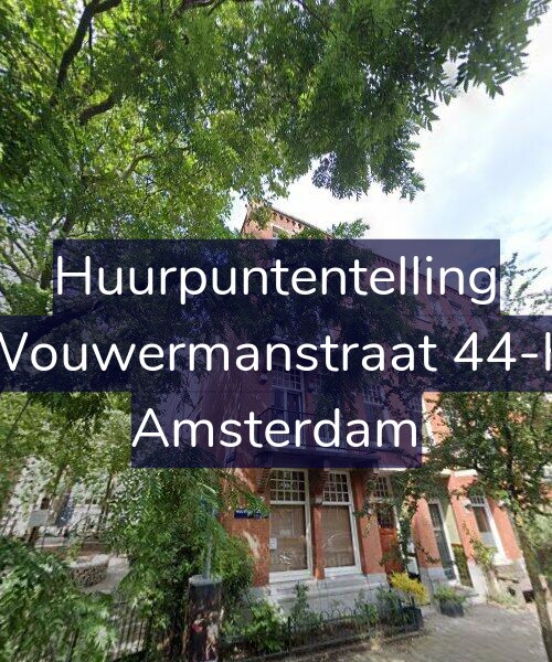 Foto gevel Huurpuntentelling voor Wouwermanstraat 44-H, Amsterdam