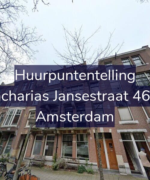 Foto gevel Huurpuntentelling voor Zacharias Jansestraat 46-2, Amsterdam
