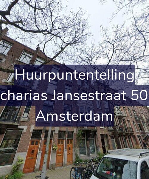 Foto gevel Huurpuntentelling voor Zacharias Jansestraat 50-H, Amsterdam