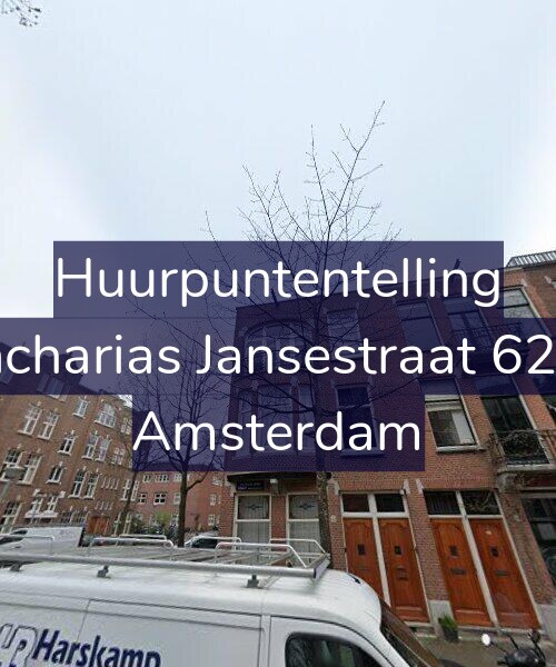 Foto gevel Huurpuntentelling voor Zacharias Jansestraat 62-2, Amsterdam