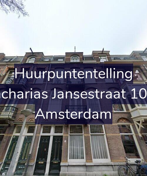 Foto gevel Huurpuntentelling voor Zacharias Jansestraat 10-2, Amsterdam