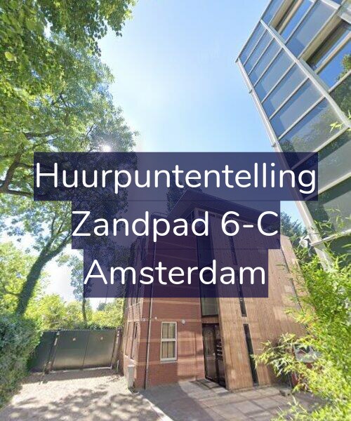Foto gevel Huurpuntentelling voor Zandpad 6-C, Amsterdam