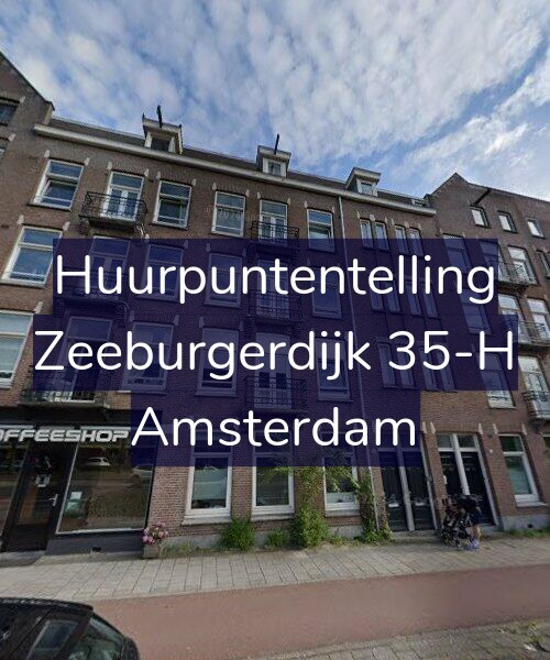 Foto gevel Huurpuntentelling voor Zeeburgerdijk 35-H, Amsterdam