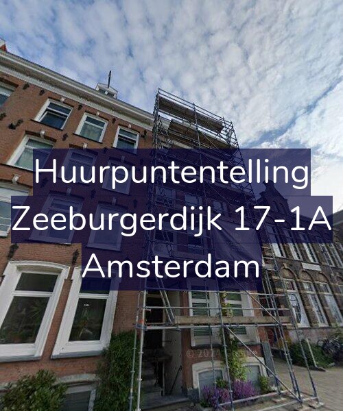 Foto gevel Huurpuntentelling voor Zeeburgerdijk 17-1A, Amsterdam