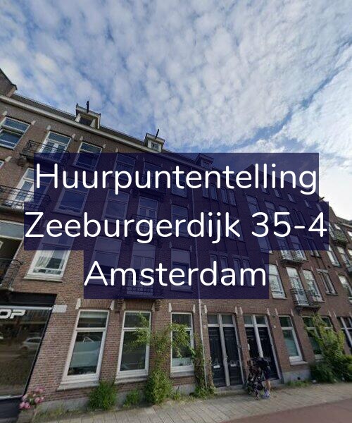 Foto gevel Huurpuntentelling voor Zeeburgerdijk 35-4, Amsterdam