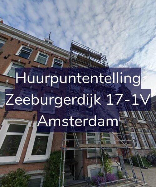 Foto gevel Huurpuntentelling voor Zeeburgerdijk 17-1V, Amsterdam