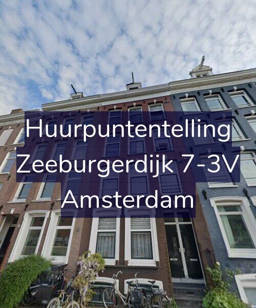 Foto gevel Huurpuntentelling voor Zeeburgerdijk 7-3V, Amsterdam