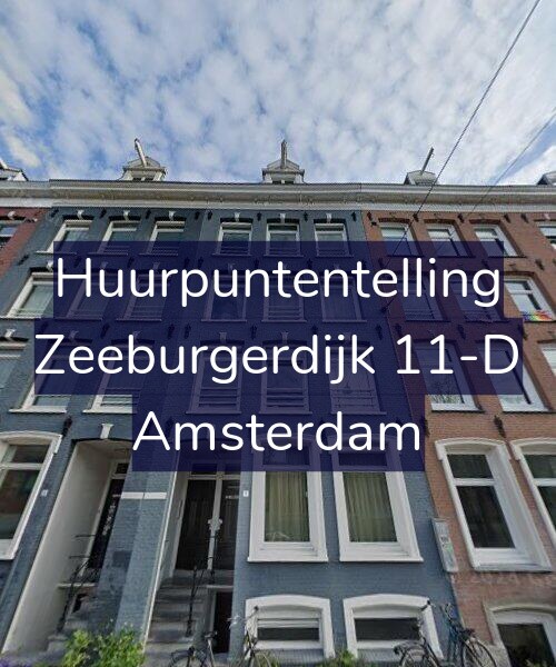 Foto gevel Huurpuntentelling voor Zeeburgerdijk 11-D, Amsterdam