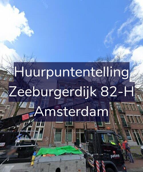 Foto gevel Huurpuntentelling voor Zeeburgerdijk 82-H, Amsterdam
