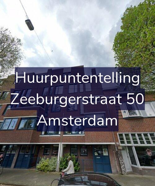 Foto gevel Huurpuntentelling voor Zeeburgerstraat 50, Amsterdam