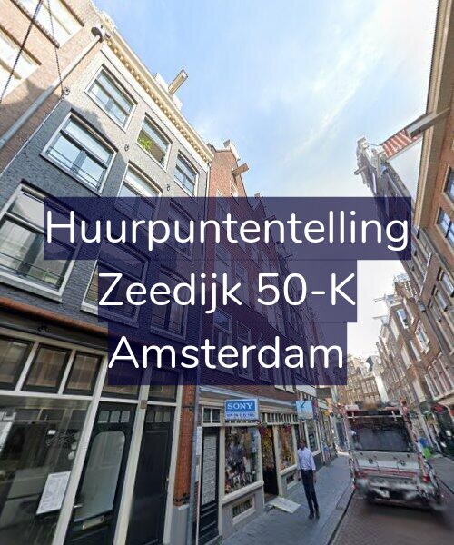 Foto gevel Huurpuntentelling voor Zeedijk 50-K, Amsterdam