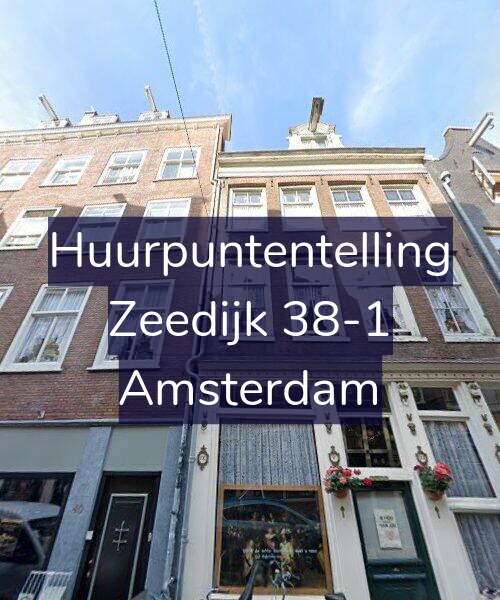 Foto gevel Huurpuntentelling voor Zeedijk 38-1, Amsterdam