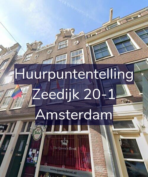 Foto gevel Huurpuntentelling voor Zeedijk 20-1, Amsterdam