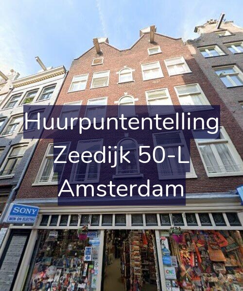 Foto gevel Huurpuntentelling voor Zeedijk 50-L, Amsterdam