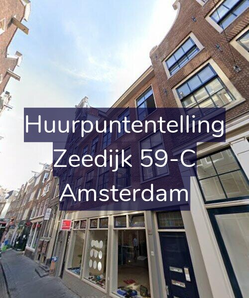 Foto gevel Huurpuntentelling voor Zeedijk 59-C, Amsterdam