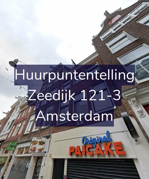 Foto gevel Huurpuntentelling voor Zeedijk 121-3, Amsterdam