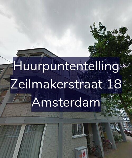 Foto gevel Huurpuntentelling voor Zeilmakerstraat 18, Amsterdam