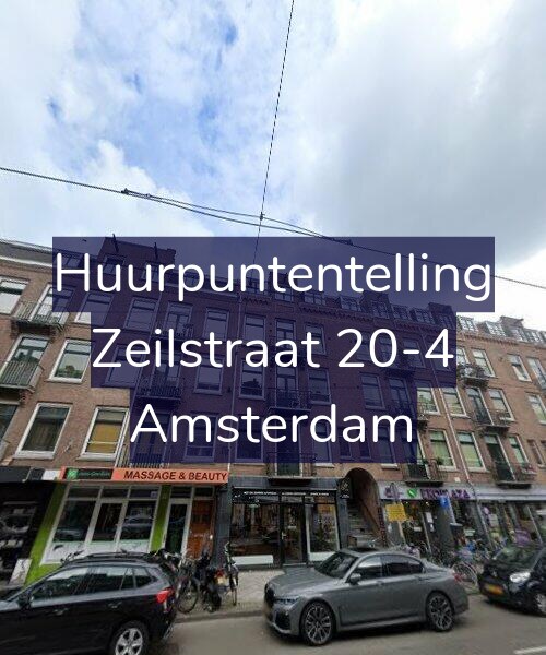 Foto gevel Huurpuntentelling voor Zeilstraat 20-4, Amsterdam
