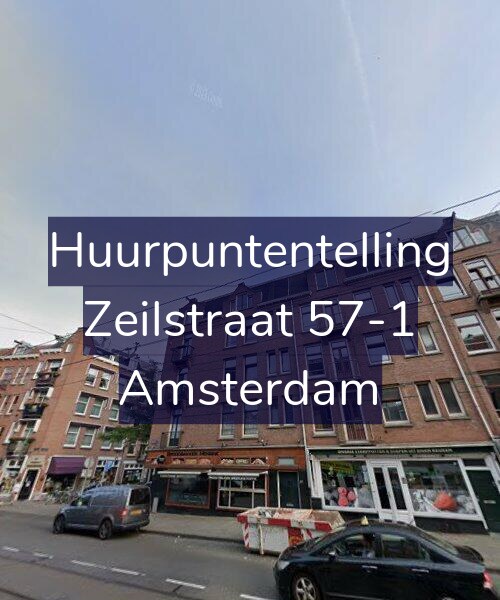 Foto gevel Huurpuntentelling voor Zeilstraat 57-1, Amsterdam