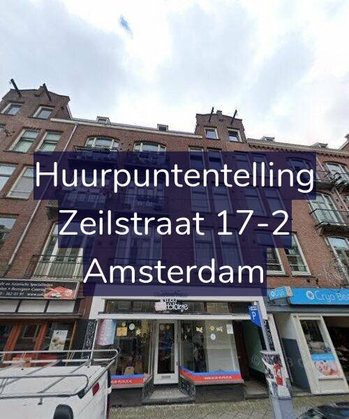 Foto gevel Huurpuntentelling voor Zeilstraat 17-2, Amsterdam