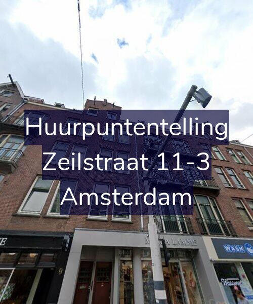 Foto gevel Huurpuntentelling voor Zeilstraat 11-3, Amsterdam