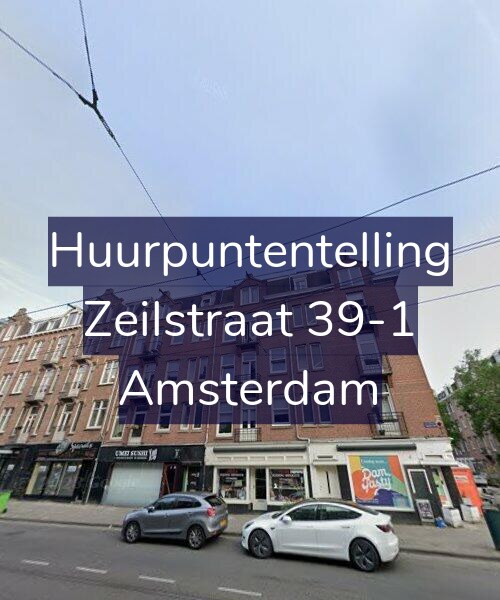 Foto gevel Huurpuntentelling voor Zeilstraat 39-1, Amsterdam