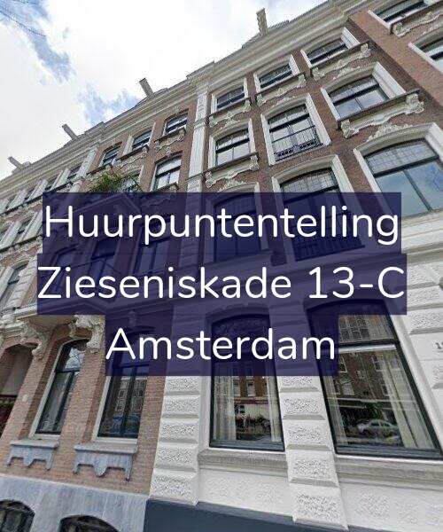 Foto gevel Huurpuntentelling voor Zieseniskade 13-C, Amsterdam