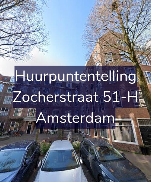 Foto gevel Huurpuntentelling voor Zocherstraat 51-H, Amsterdam