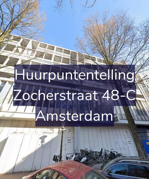 Foto gevel Huurpuntentelling voor Zocherstraat 48-C, Amsterdam