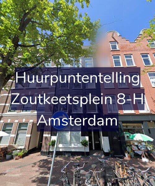 Foto gevel Huurpuntentelling voor Zoutkeetsplein 8-H, Amsterdam