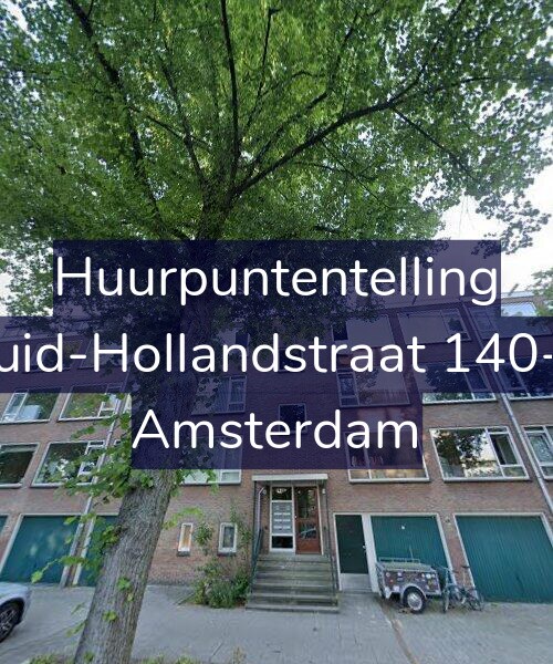 Foto gevel Huurpuntentelling voor Zuid-Hollandstraat 140-2, Amsterdam